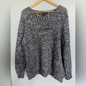 French‎ Dressing Jeans Women's Multicolor Chunky Crew Neck Sweater XXL